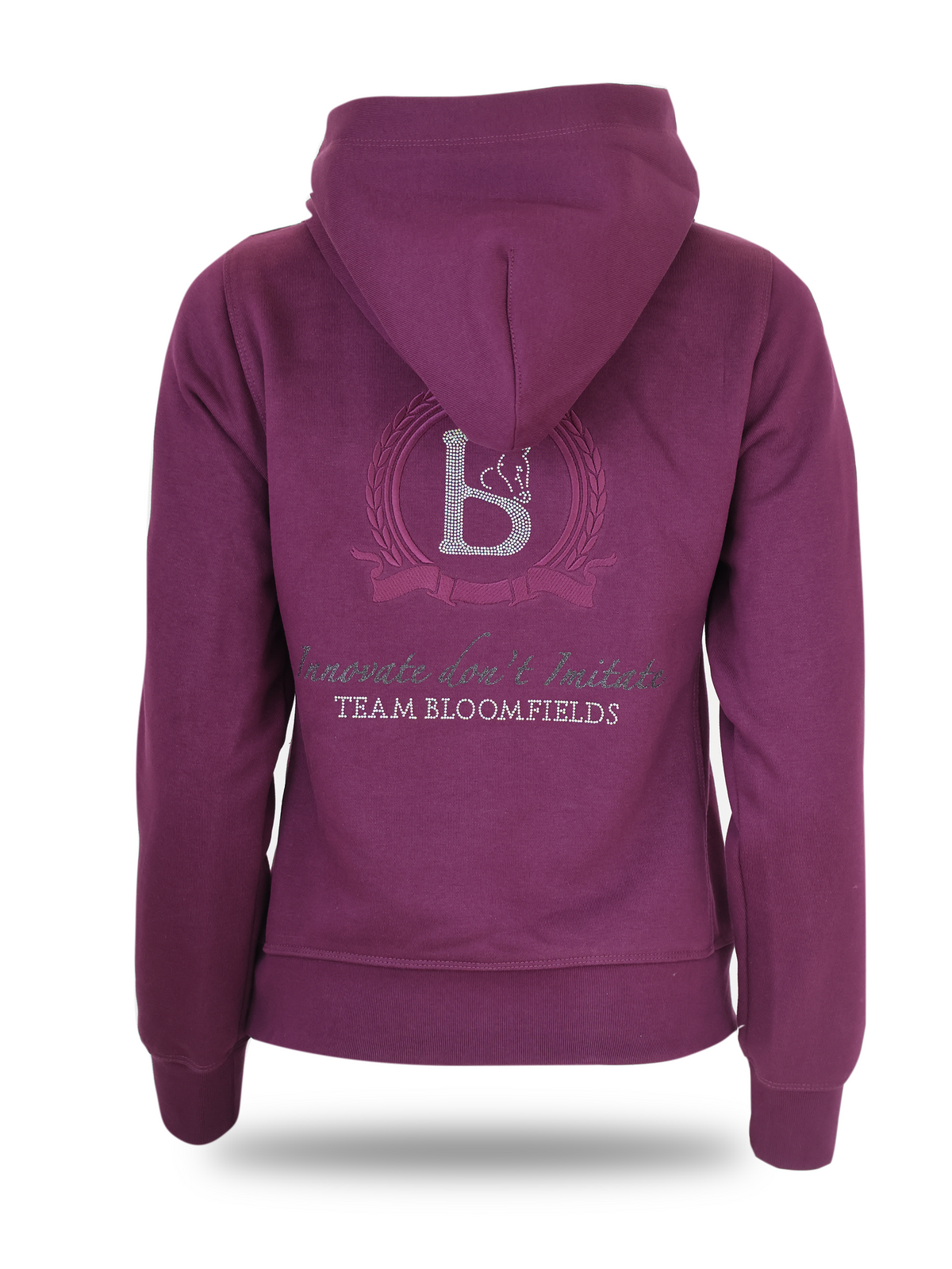 Amelia Berry Cross Neck Hoodie