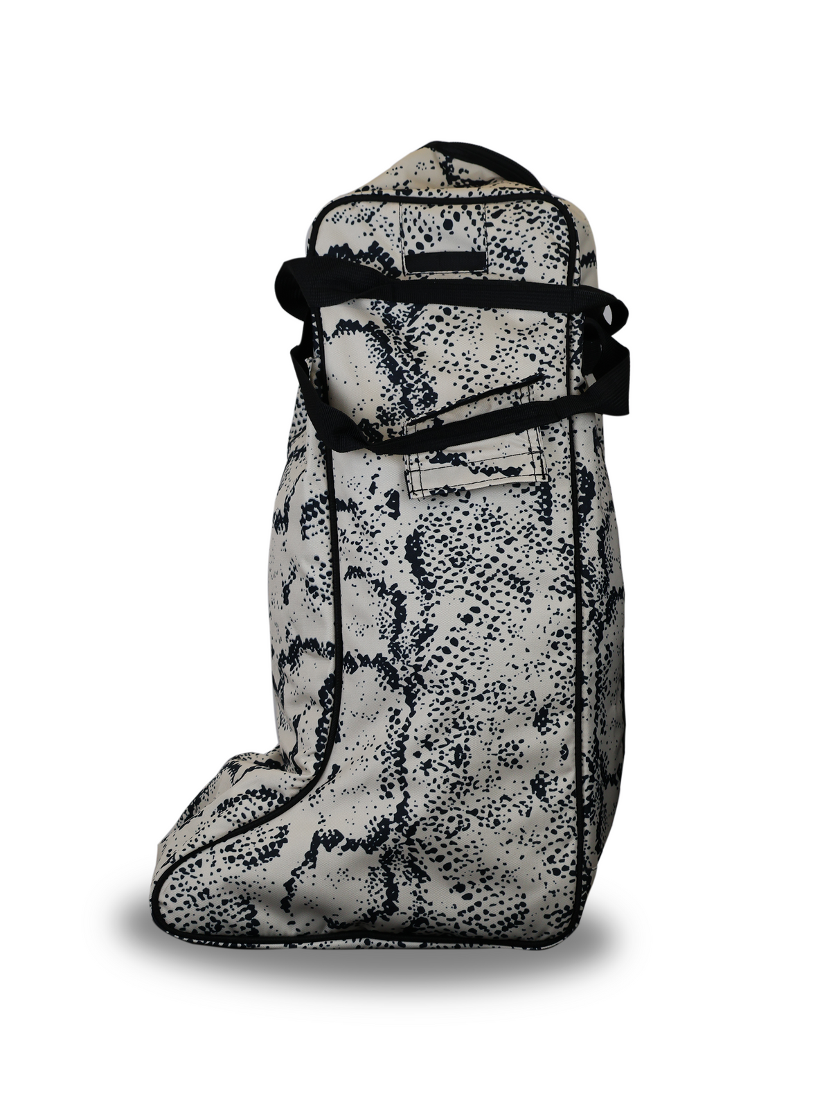Snake Print Boot Bag