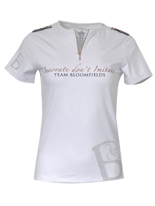 Clara White Crystal Adults T-Shirt