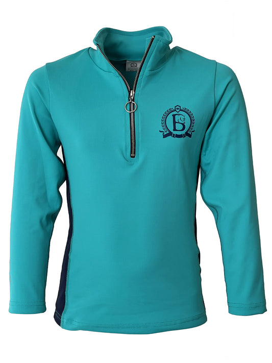 Aqua & Black Mini Base Layer