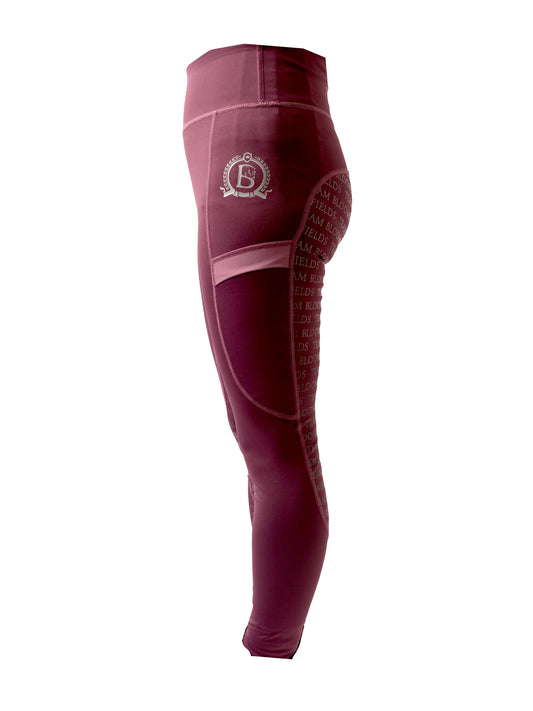 Aubergine Mini Leggings