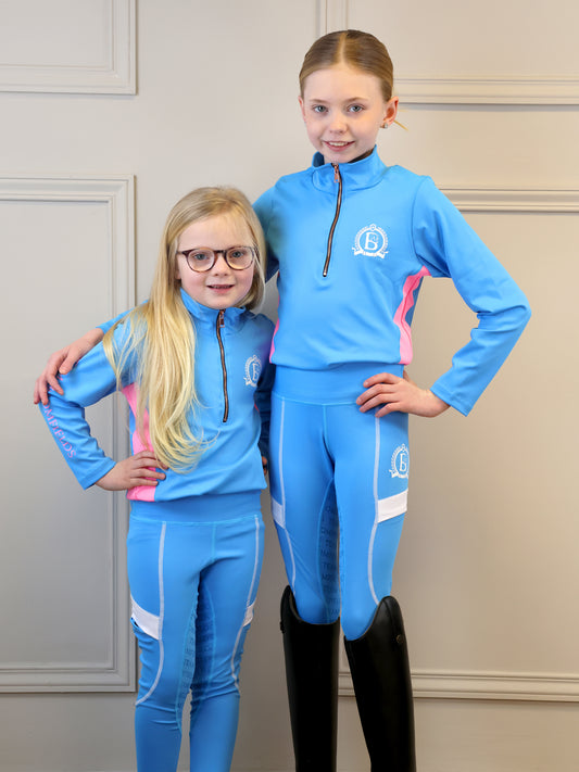 Baby Blue & Pink Mini Base Layer