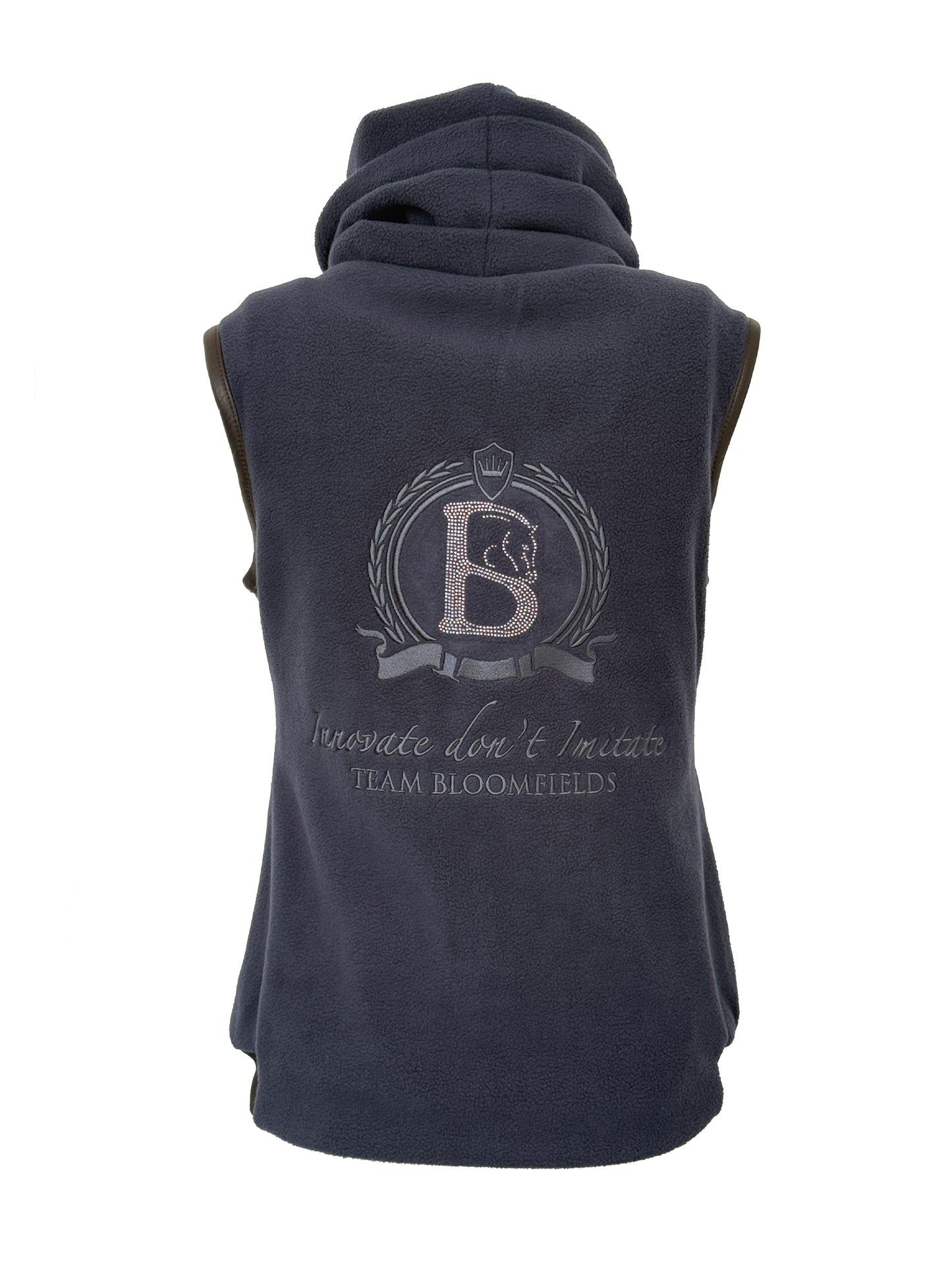 Sienna Country Fleece Navy Gilet