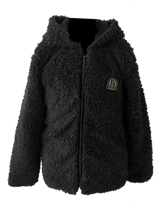 Sam Black Teddybear Adults Fleece