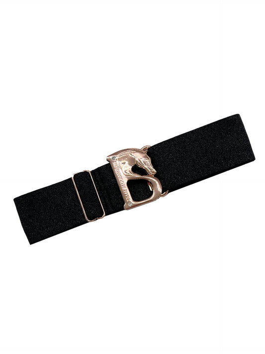 Black With Rose Gold B Belt