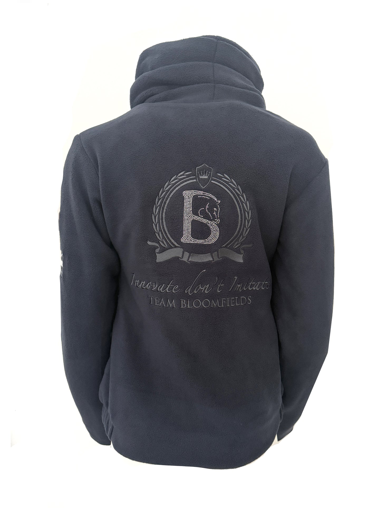 Selena Navy Fleece Jacket