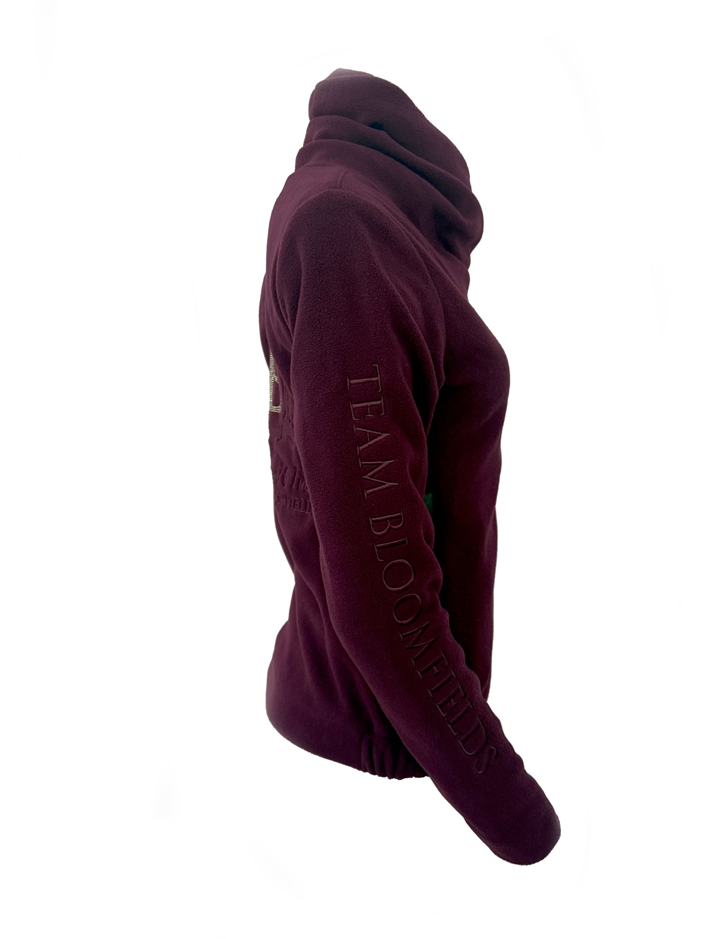 Selena Mulberry Fleece Jacket