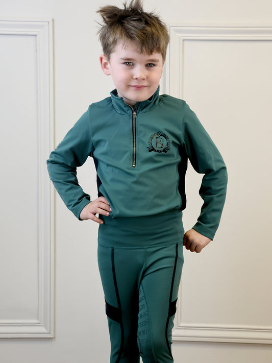 Forest Green Mini Leggings