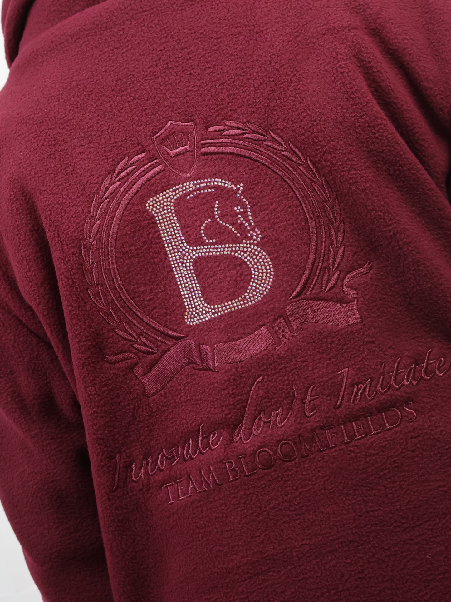 Mini Selena Mulberry Fleece Jacket