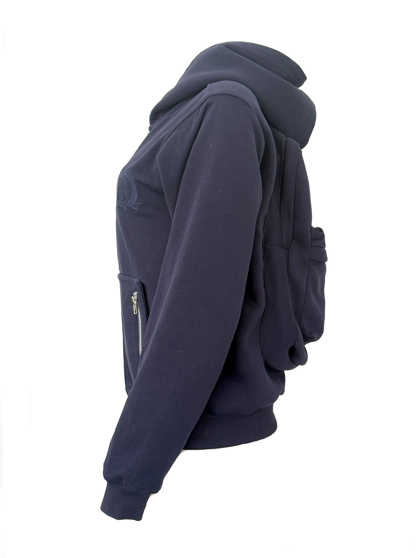 Hackpack The Mini Navy Hoodie With Backpack