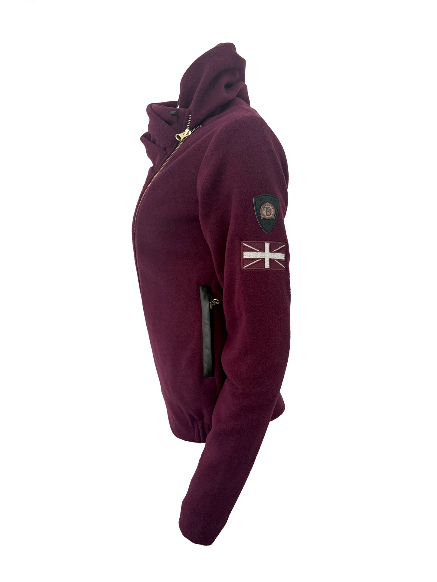 Selena Mulberry Fleece Jacket