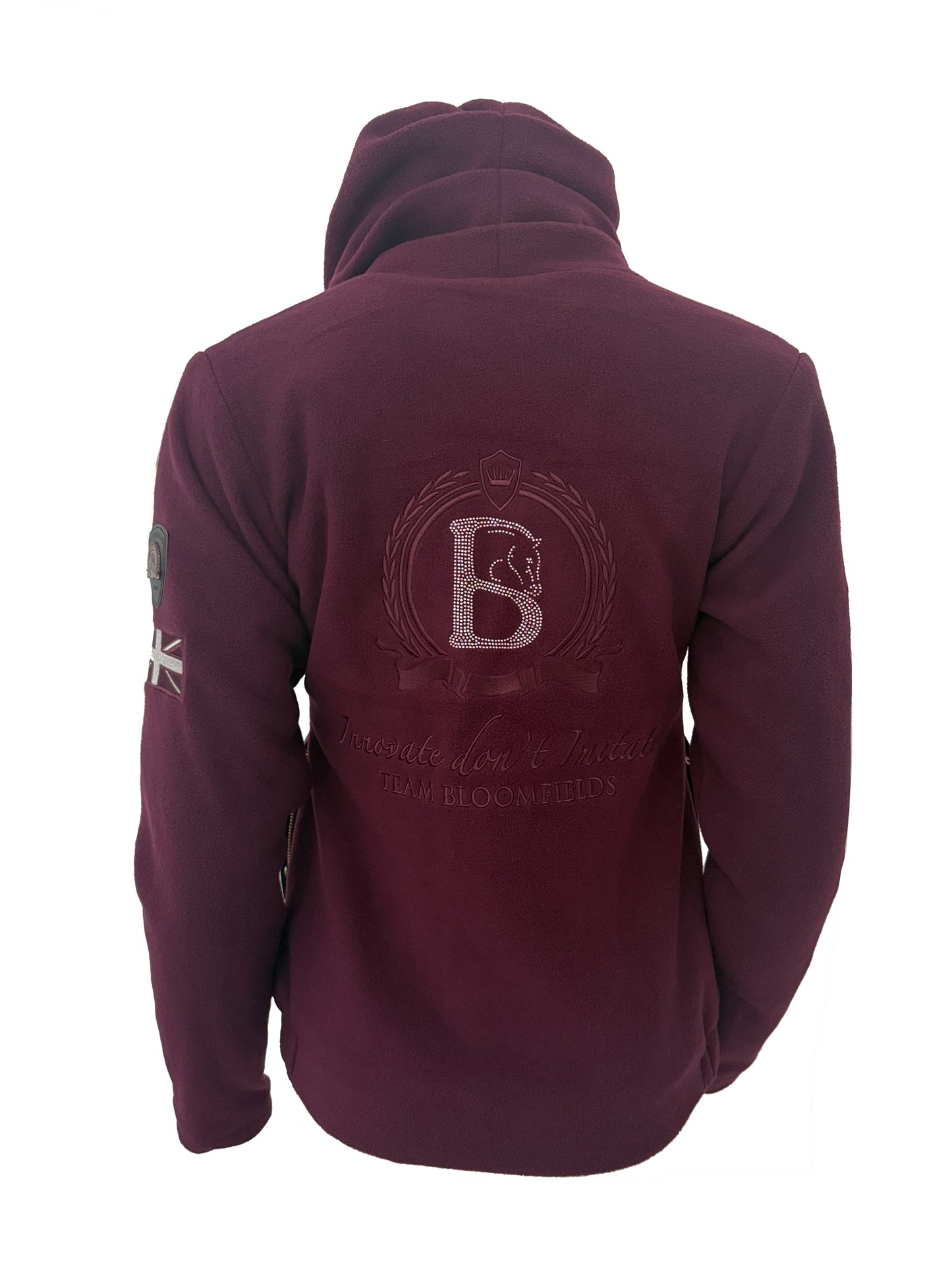 Selena Mulberry Fleece Jacket