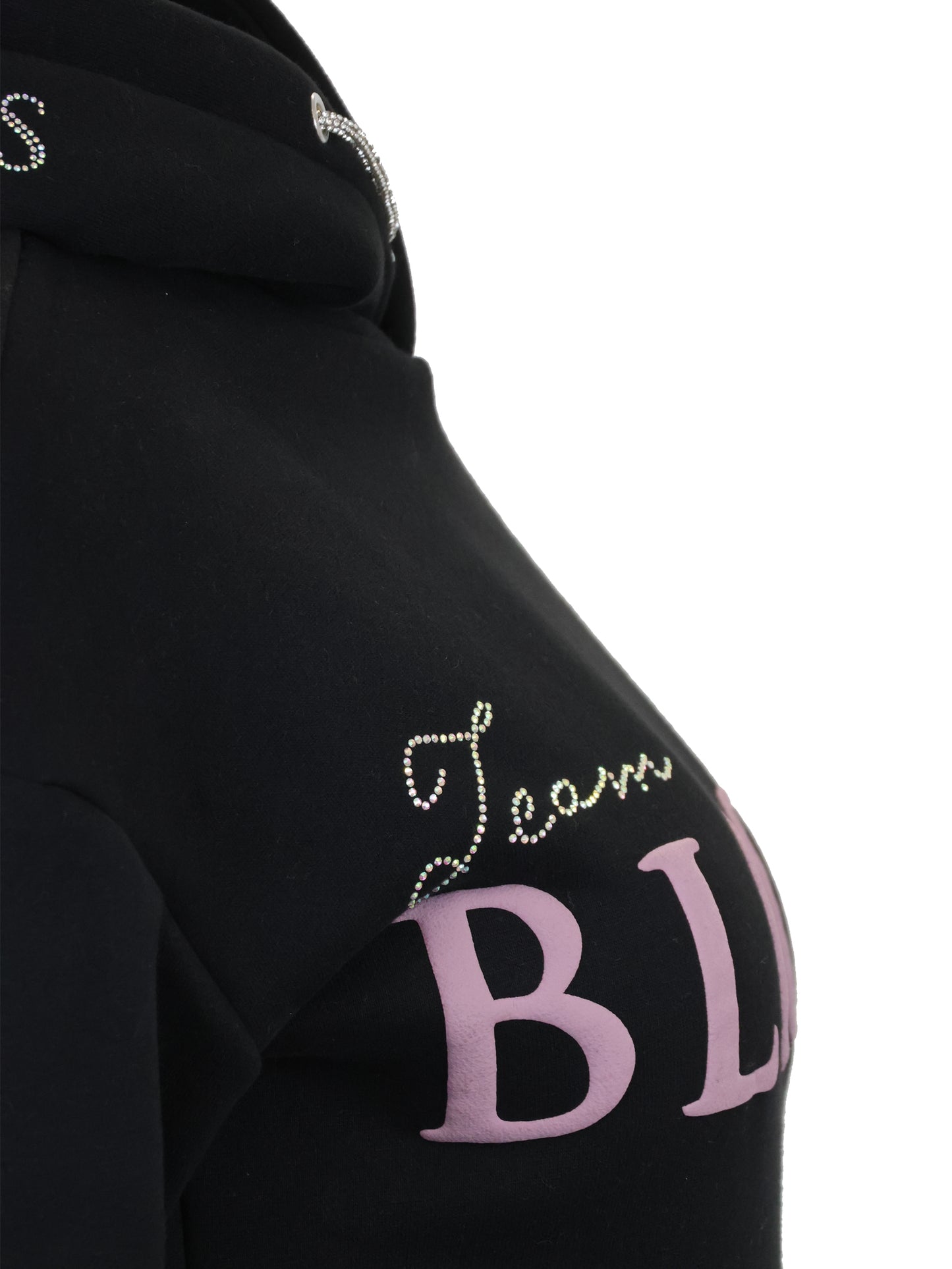 Kids Hoodie - Black & Pink Bubble - Lexi