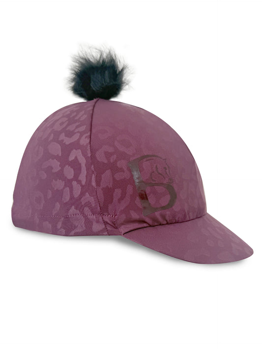 Leonora Plum Hat Silk