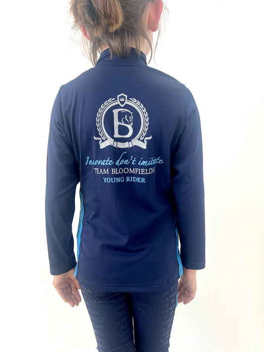 Navy & Cyan Mini Base Layer