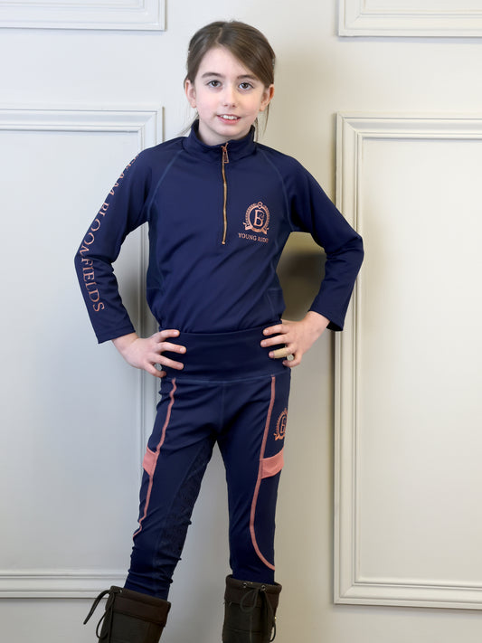 Navy & Rose Gold Mini Base Layer