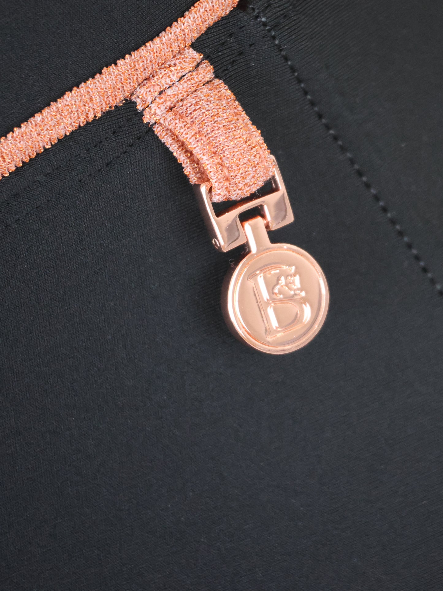 Maya Pleated Black Leggings