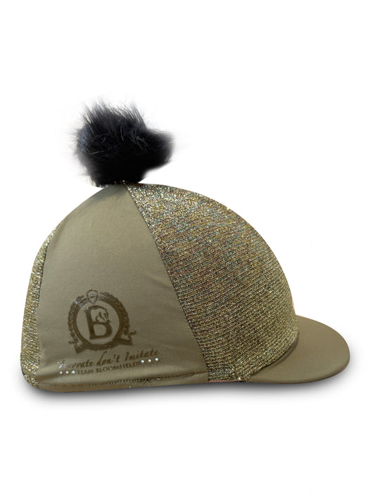 Glimmer Olive Hat Silk