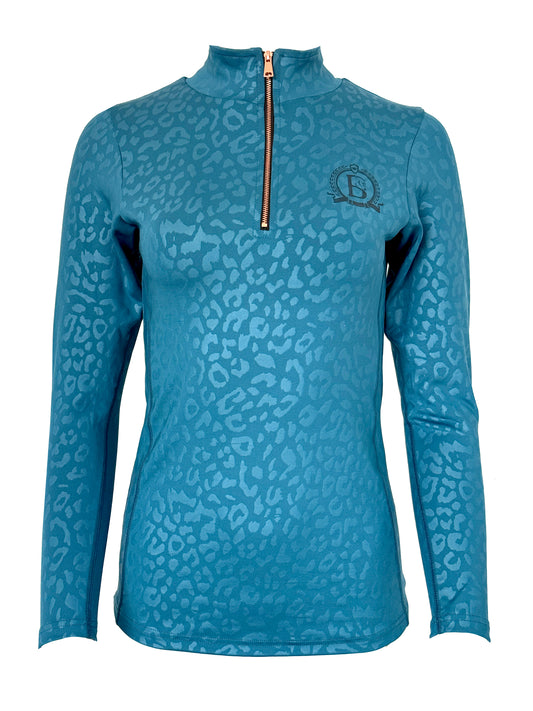 Leonara  Peacock Mini Base Layer With Long Sleeves