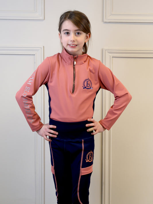 Rose & Navy Mini Base Layer