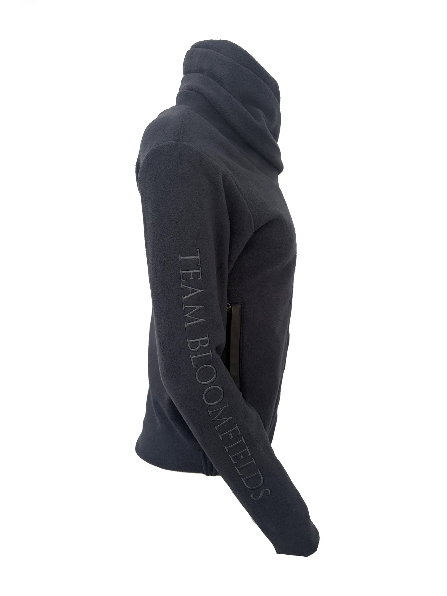 Selena Navy Fleece Jacket