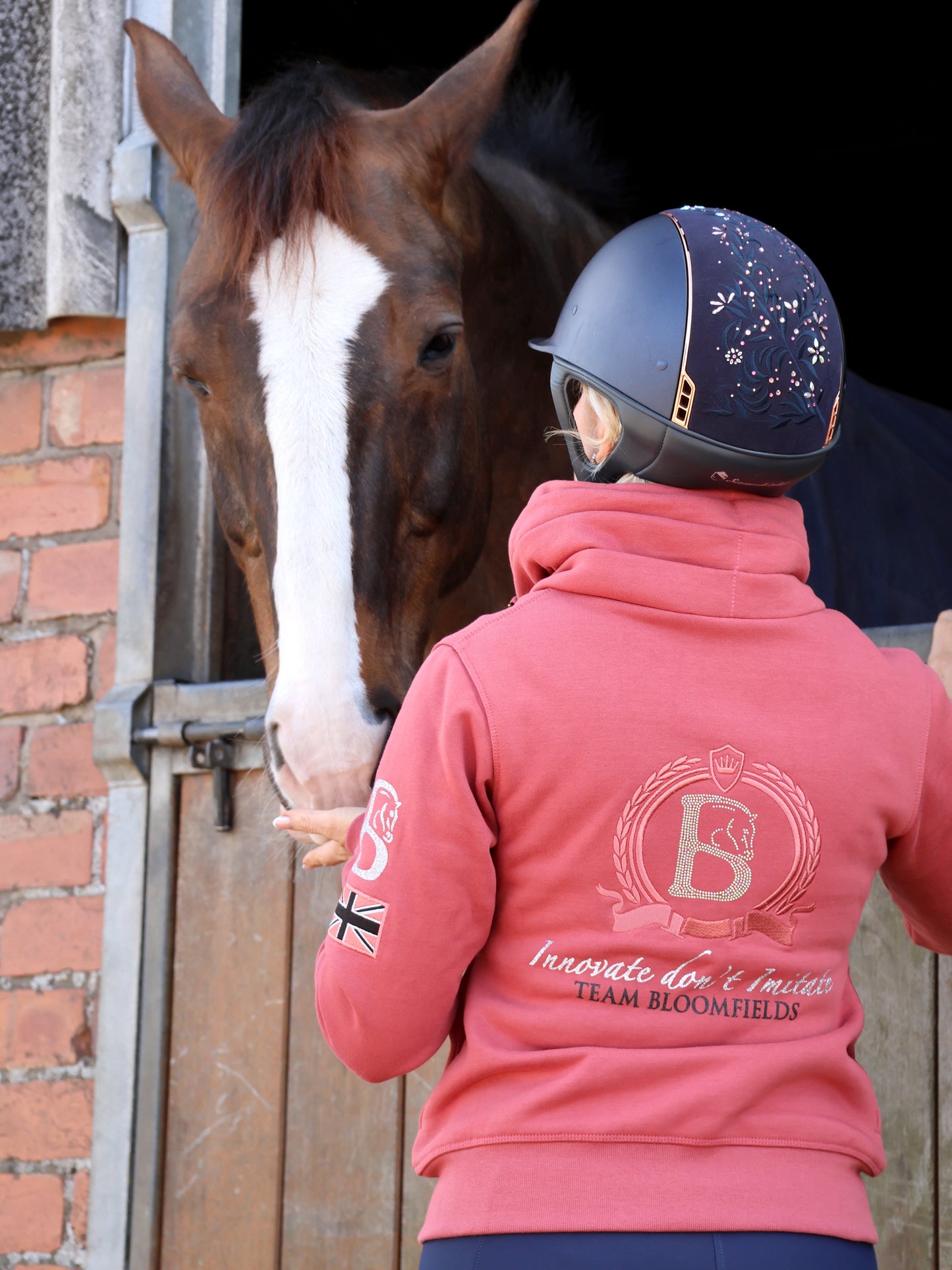 Sabrina Burnt Apricot Ruffle Collar Top