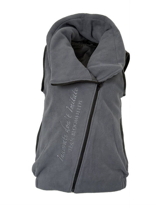 Sienna Country Fleece Grey Gilet