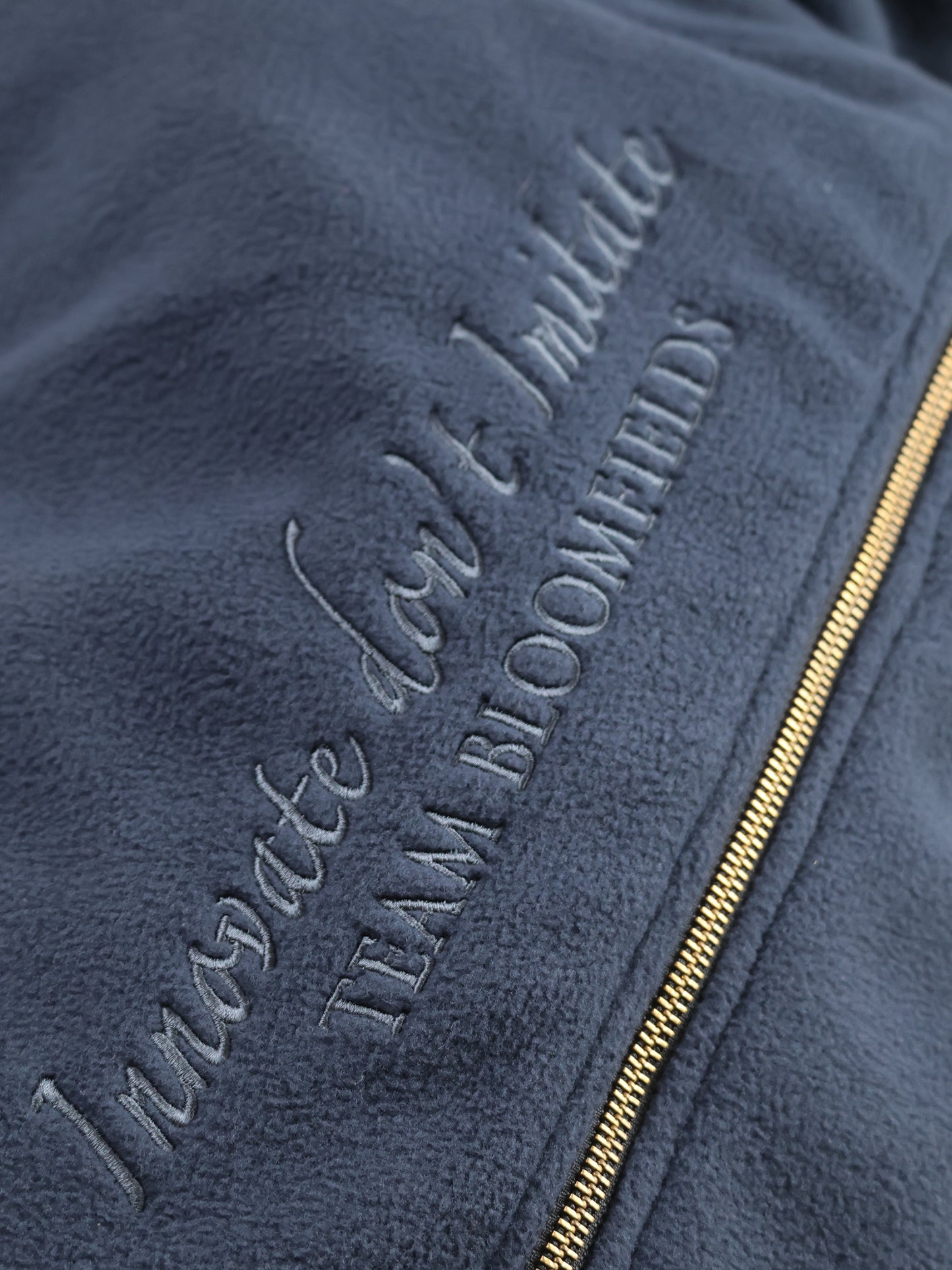 Selena Navy Fleece Jacket