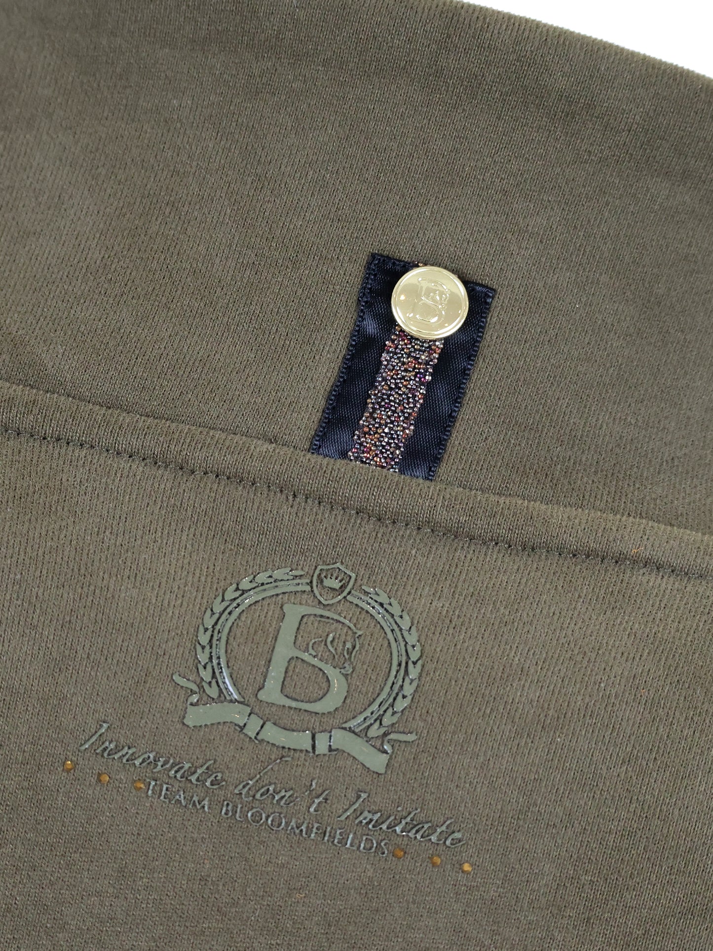 Vanessa V Neck Adult's Top In Olive