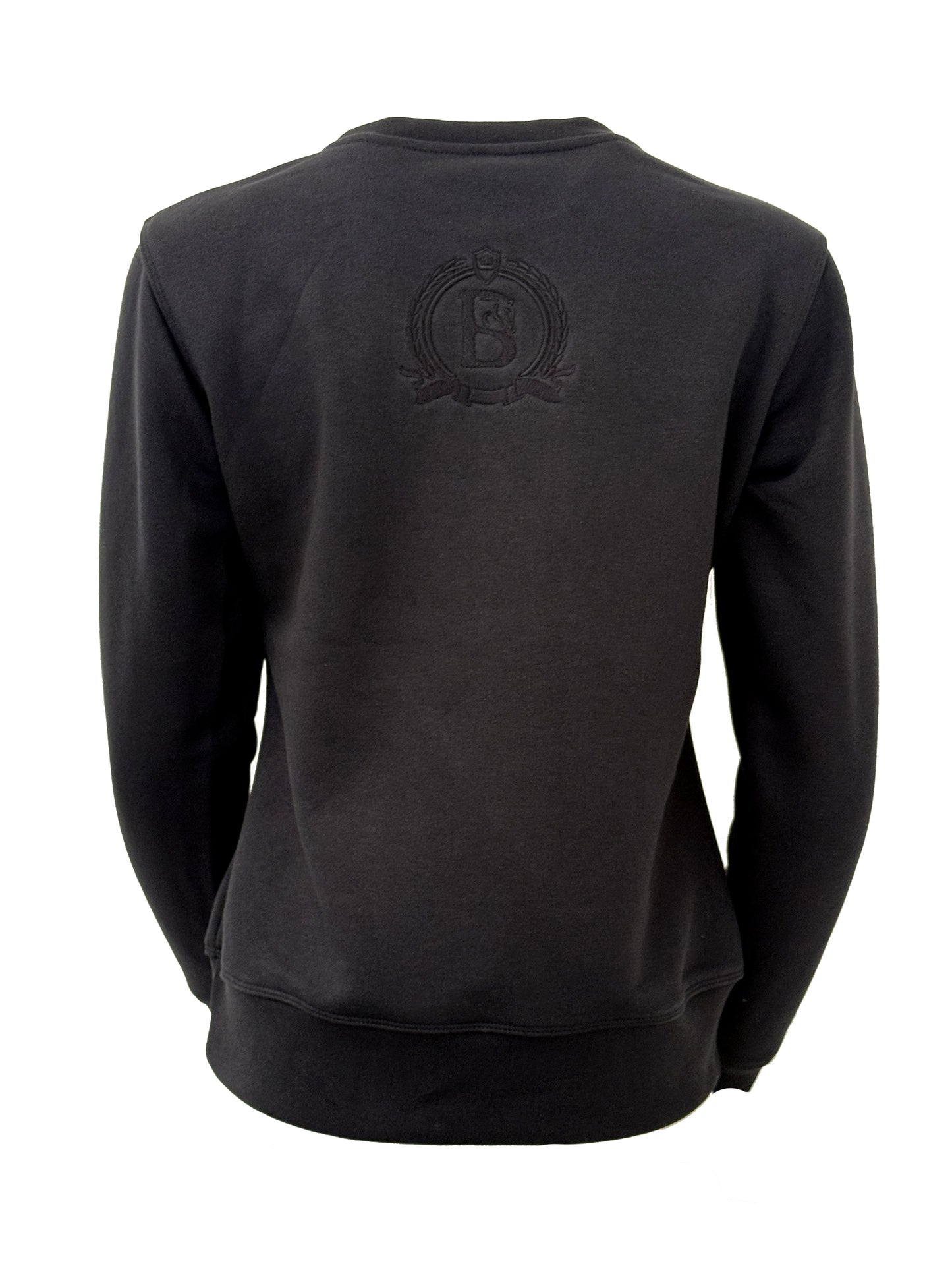 Summer Black With Black Rhinestones Crew Neck Adults Top