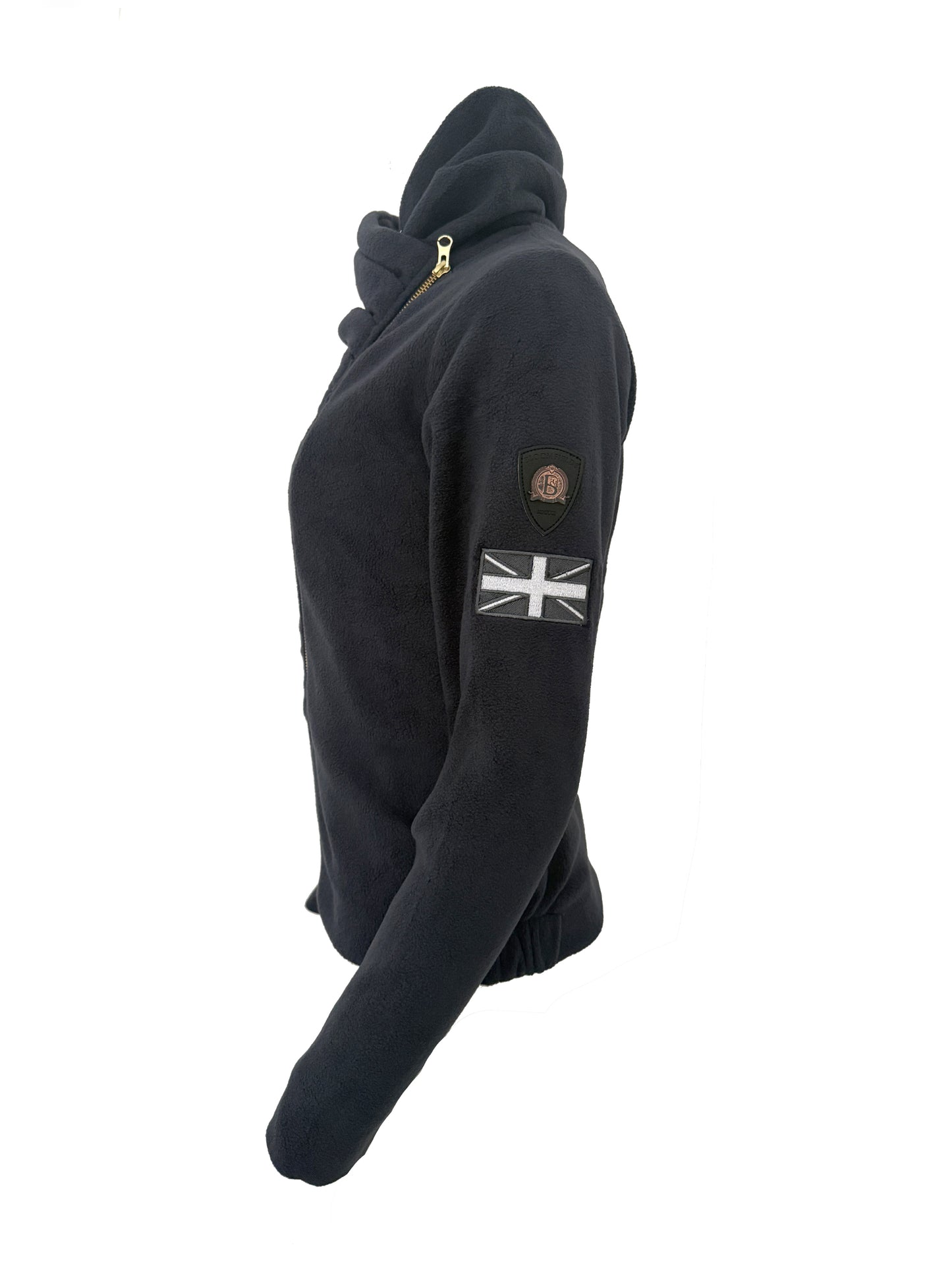 Selena Navy Fleece Jacket