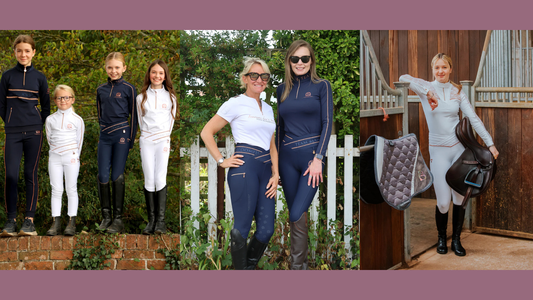 Beautiful Matching Equestrian Outfit Ideas for Mum & Daughter