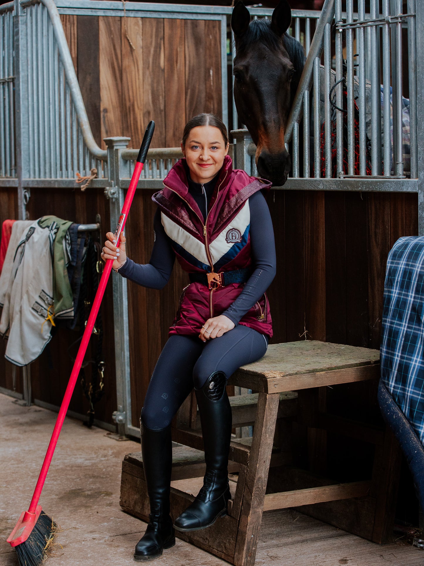 Maya Gun Metal Grey Pleated Base Layer