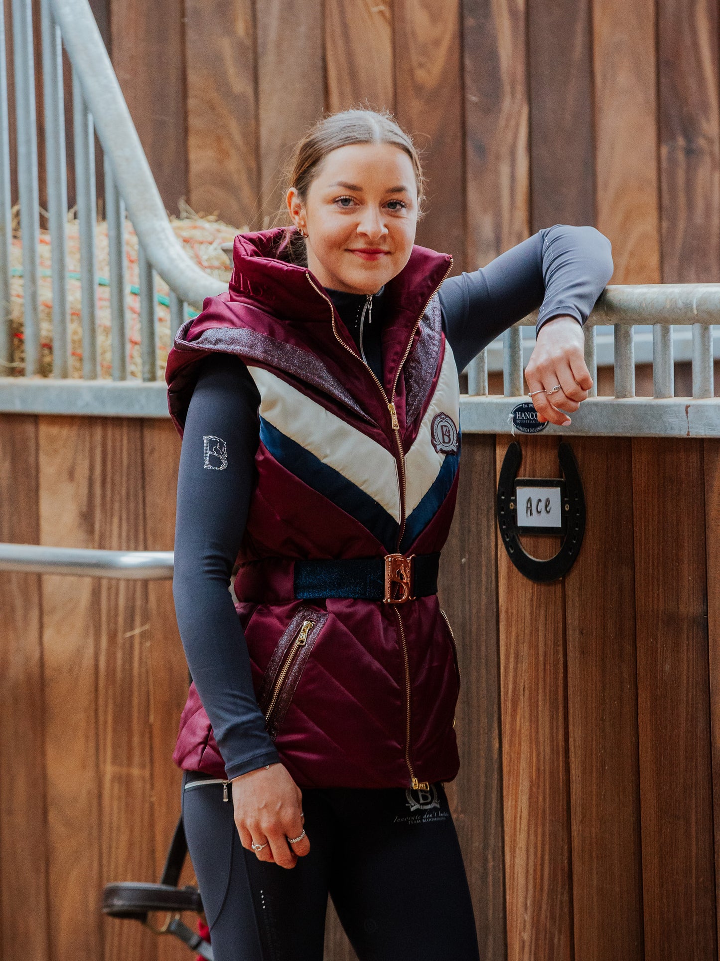 Maya Gun Metal Grey Pleated Base Layer