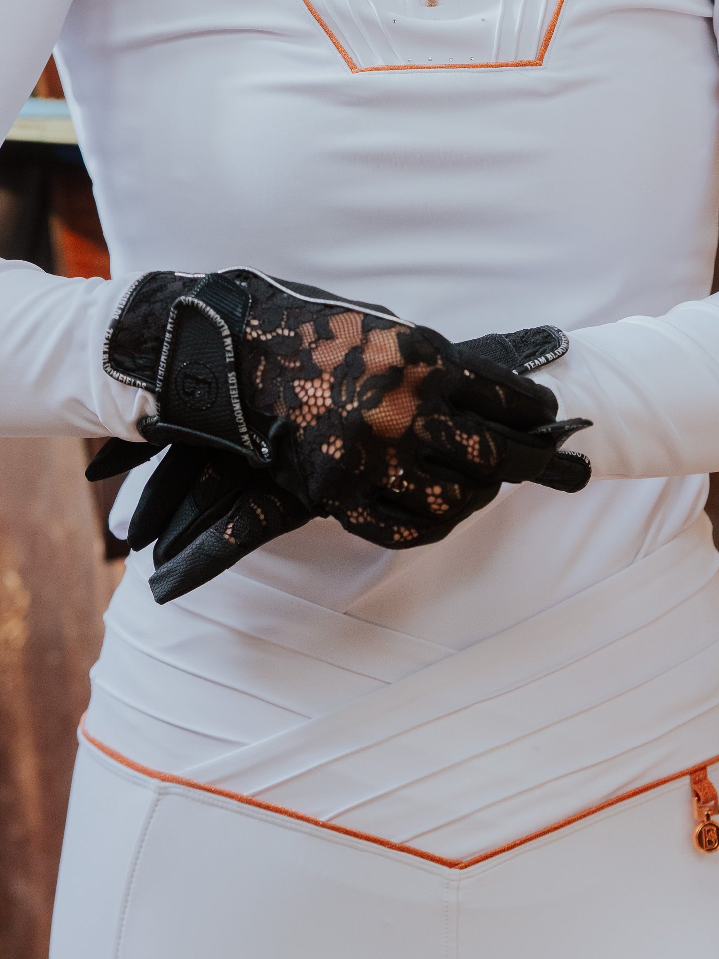 Maya White Pleated Base Layer