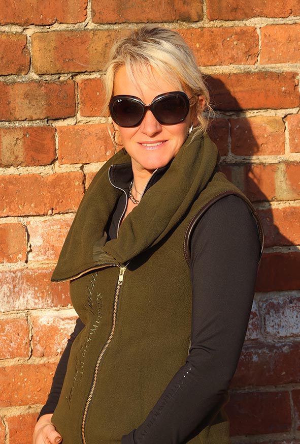 Sienna Country Fleece Olive Gilet
