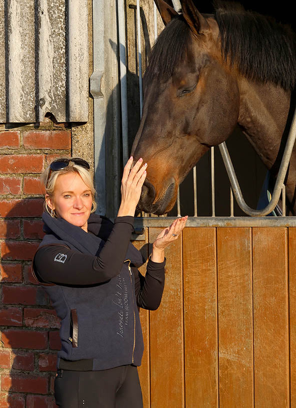 Sienna Country Fleece Navy Gilet