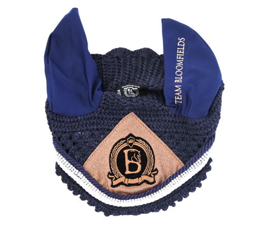 Navy & Rose Gold Prestige Bonnet