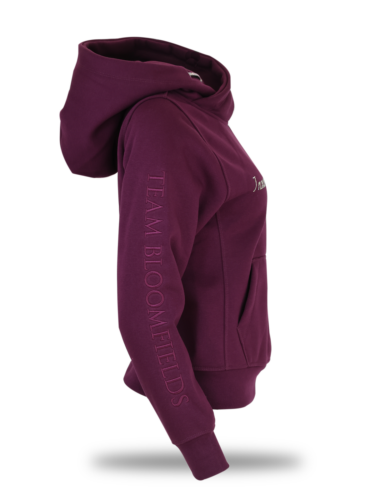 Amelia Berry Cross Neck Hoodie