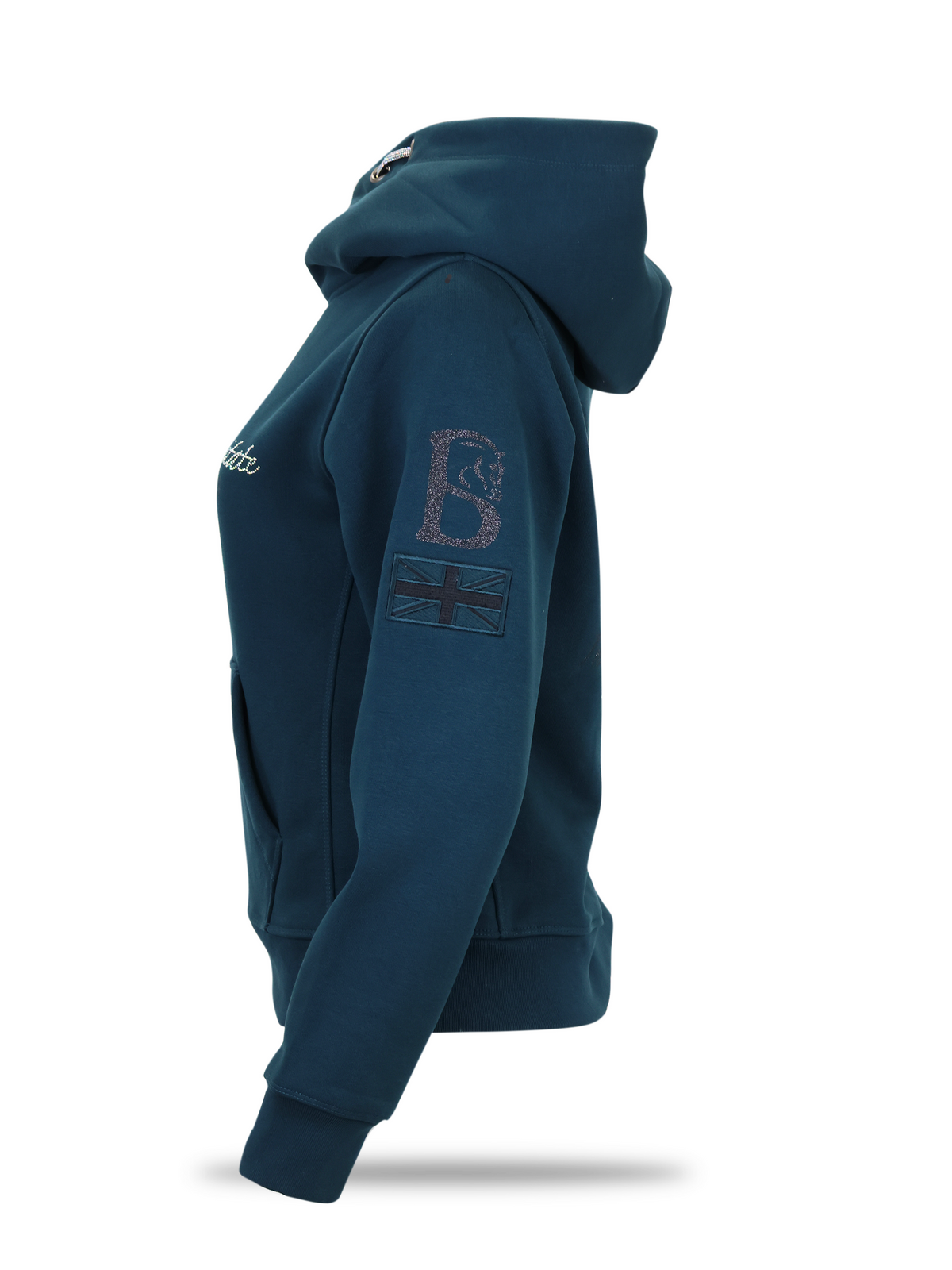 Amelia Petrol Blue Hoodie