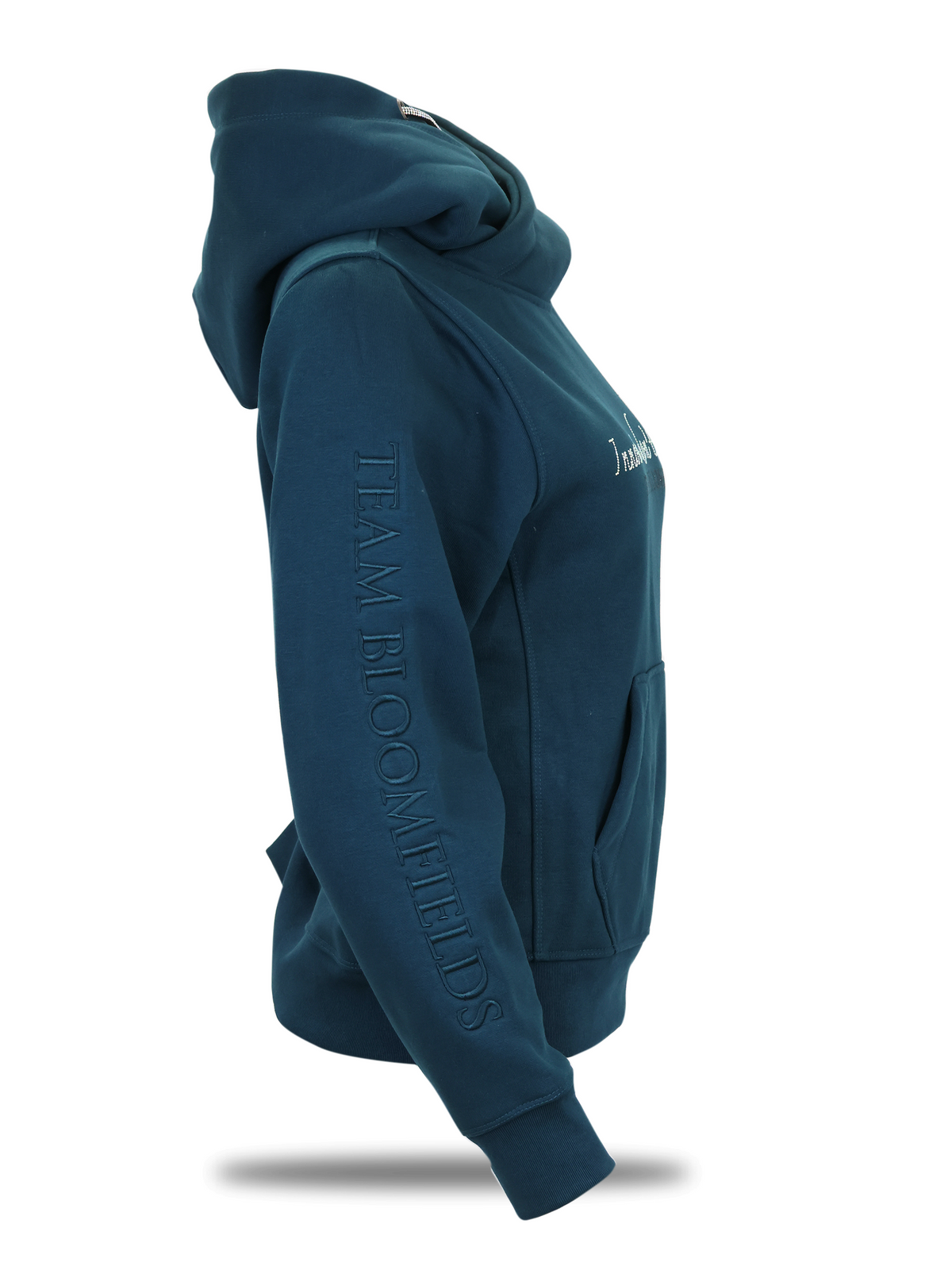 Amelia Petrol Blue Hoodie