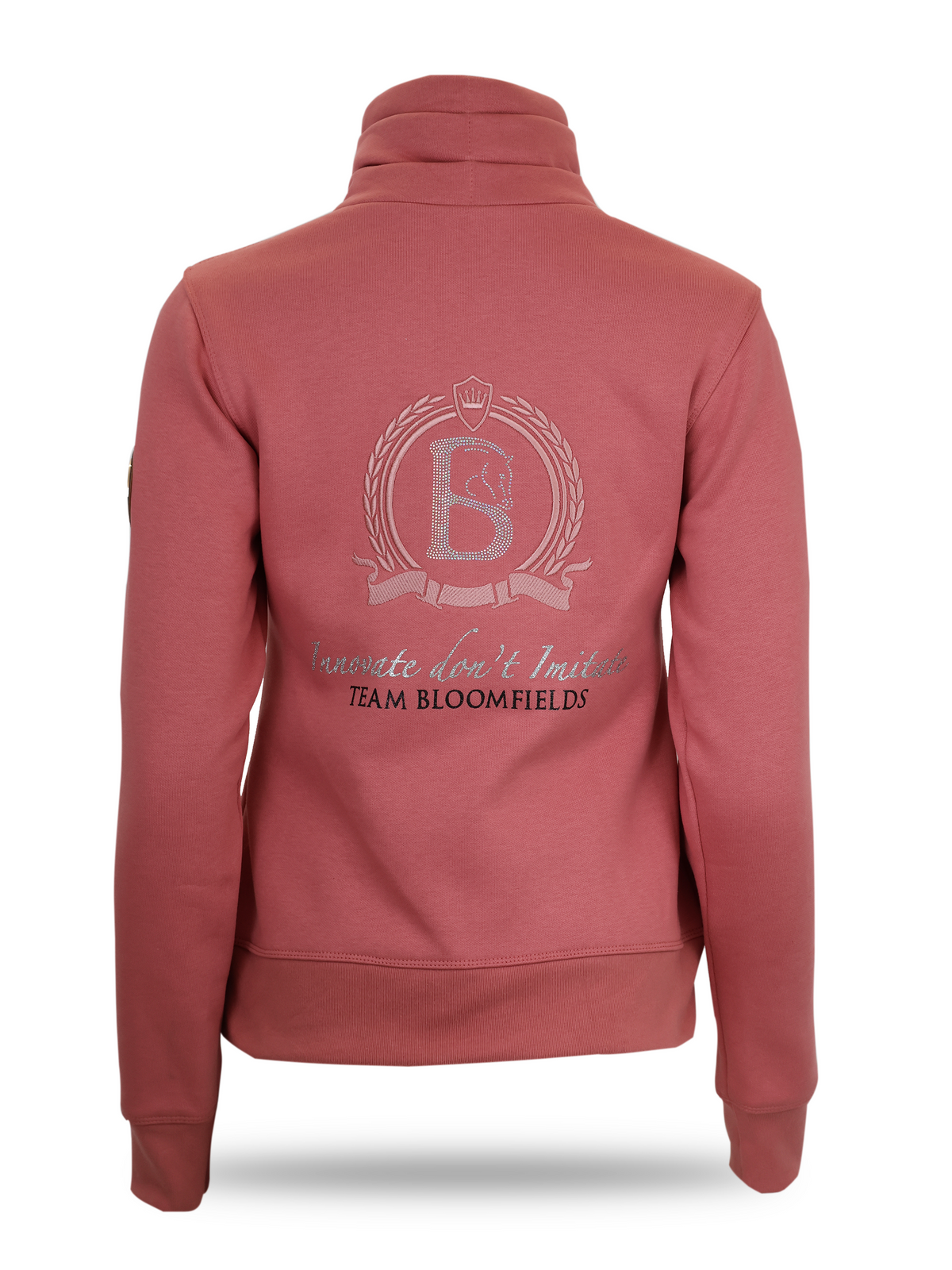 Sade Apricot Quarter Zip Jumper