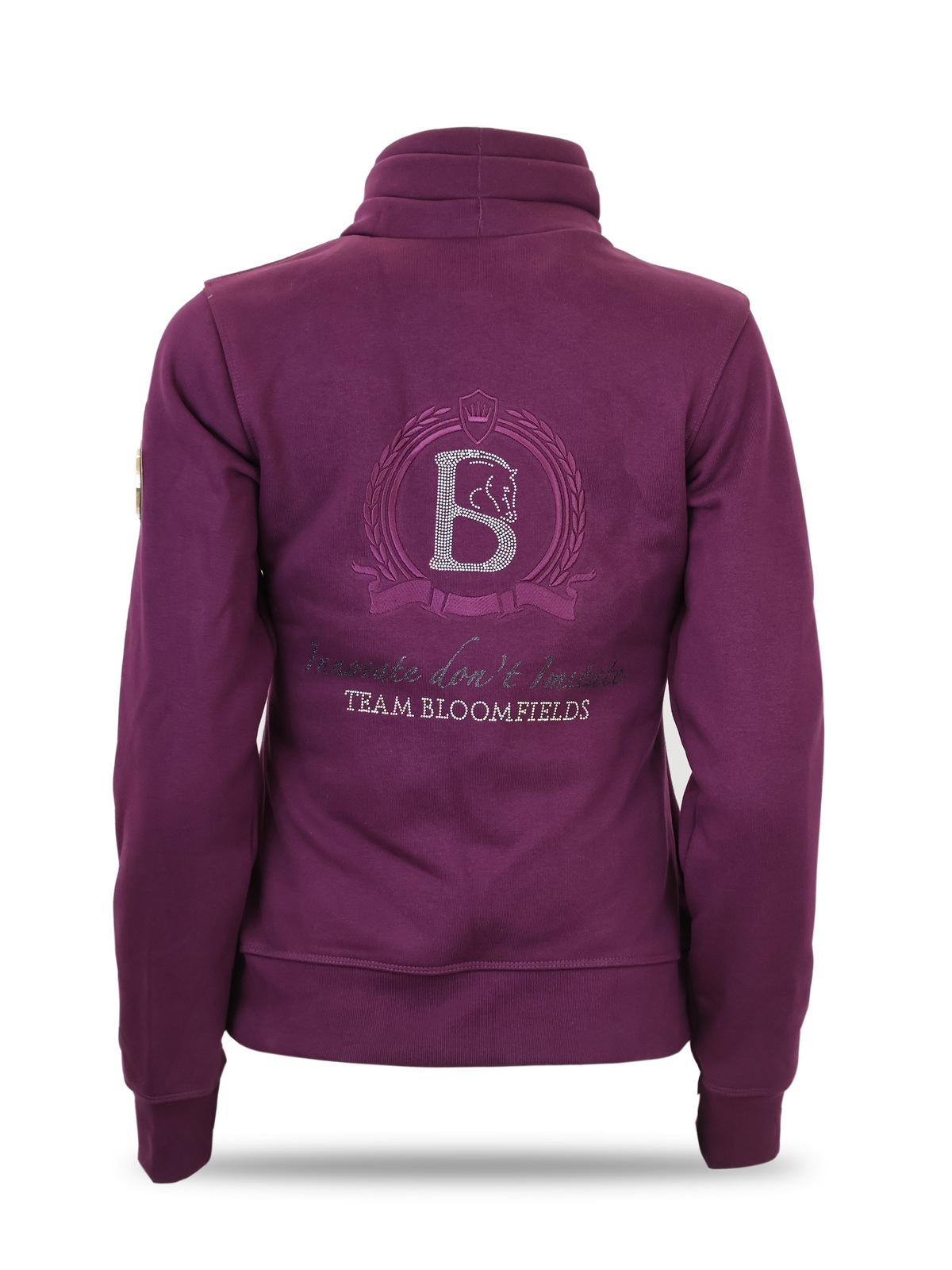 Sade Berry Quarter Zip Jumper