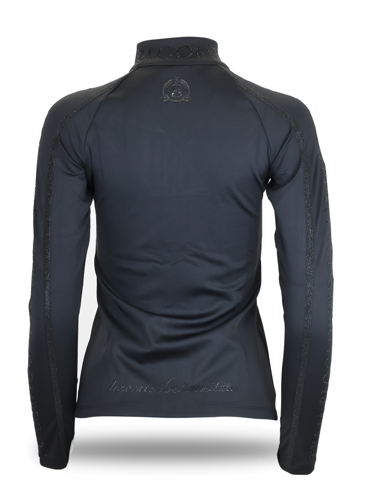 Caitlin Crystal Black Training Jacket