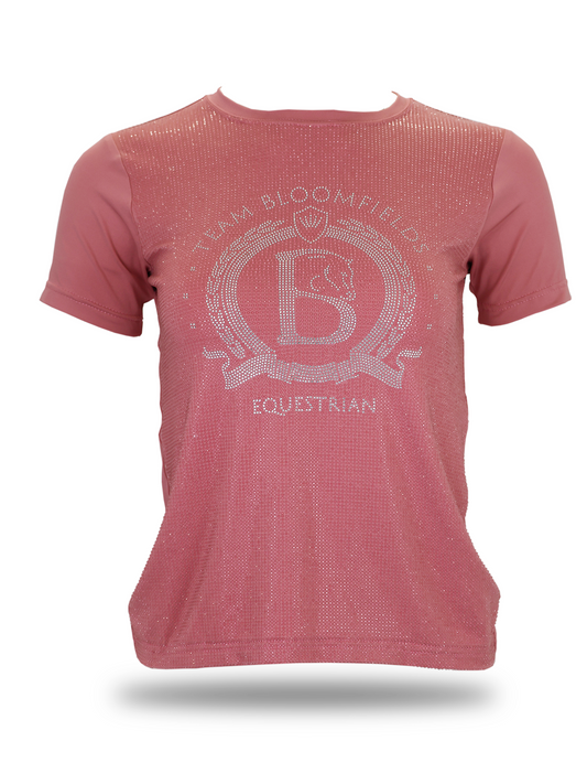 Celine Children's Pink Crystal T-Shirt