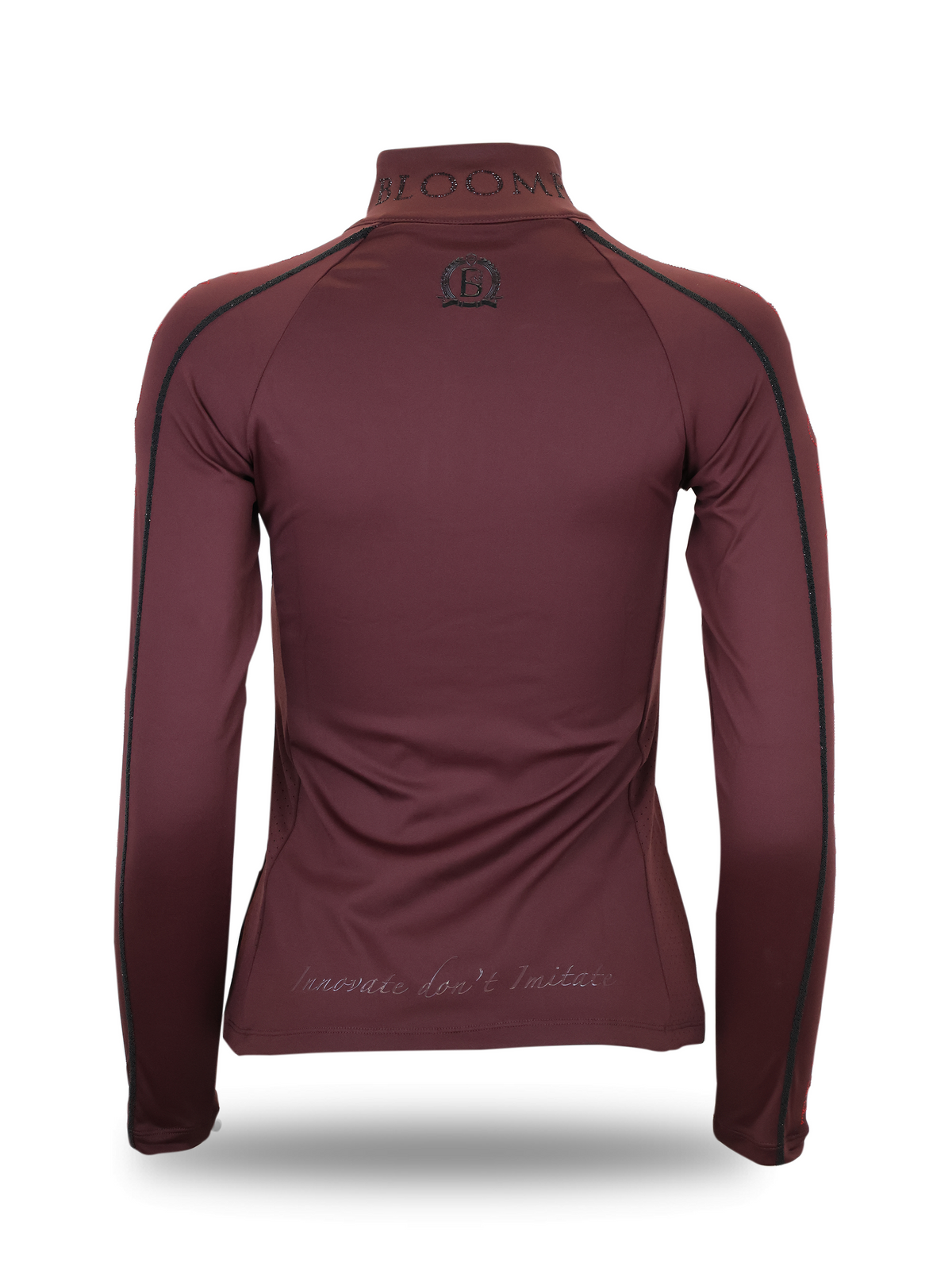 Chloe Burgundy Crystal Base Layer
