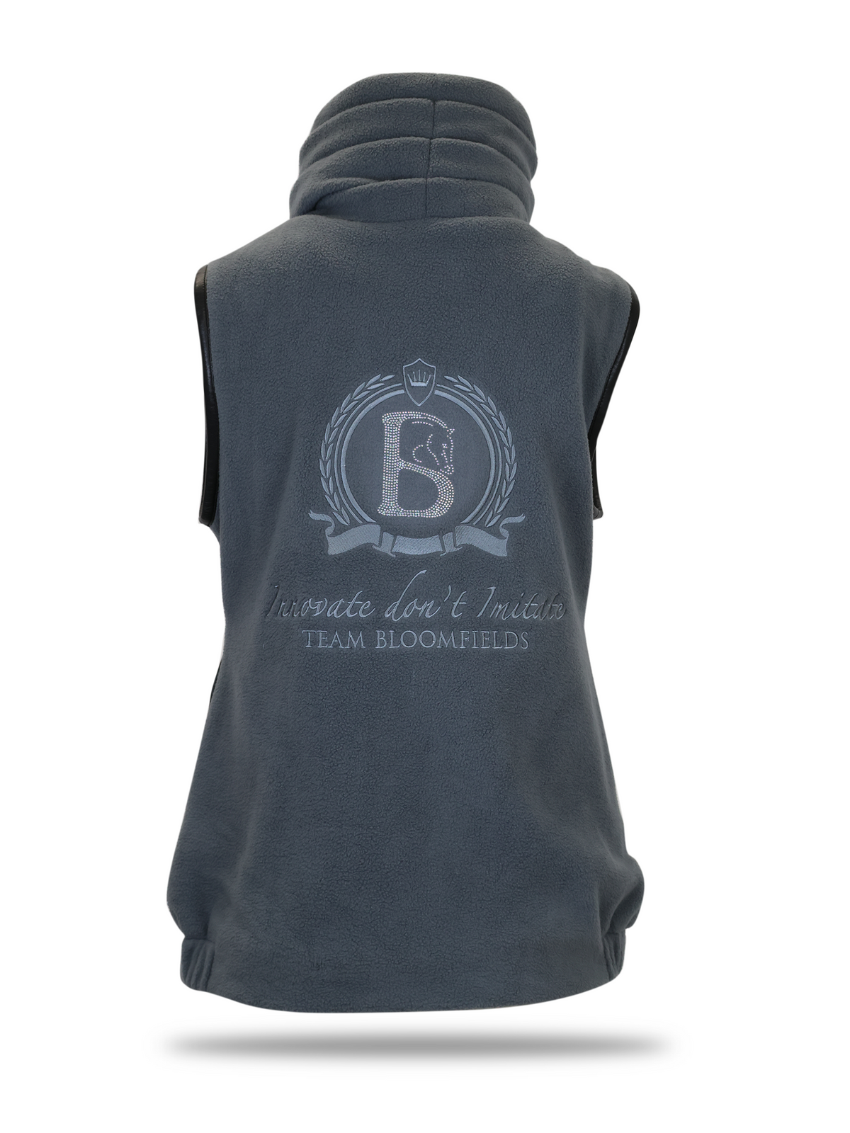 Sienna Country Fleece Grey Gilet - V2 deluxe lining