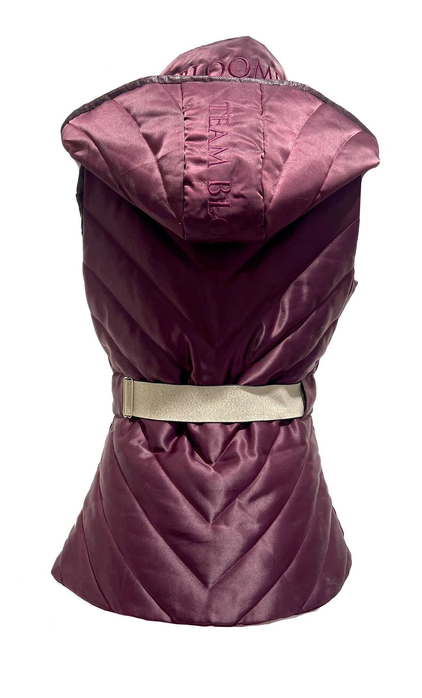 Ella Mulberry Hooded Gilet