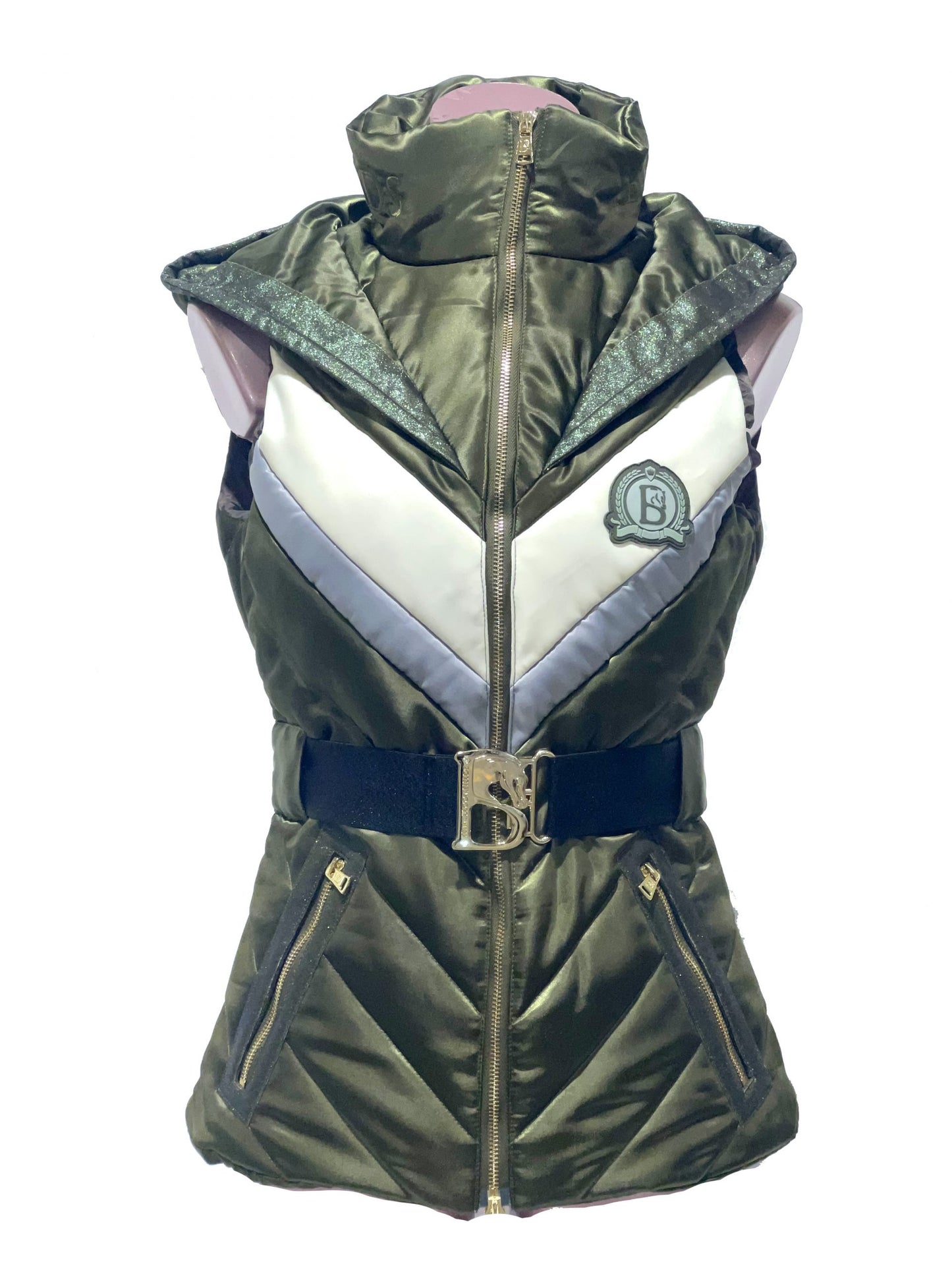 Ella Olive Hooded Gilet