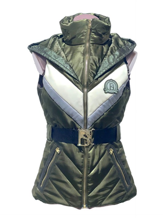 Ella Olive Hooded Gilet